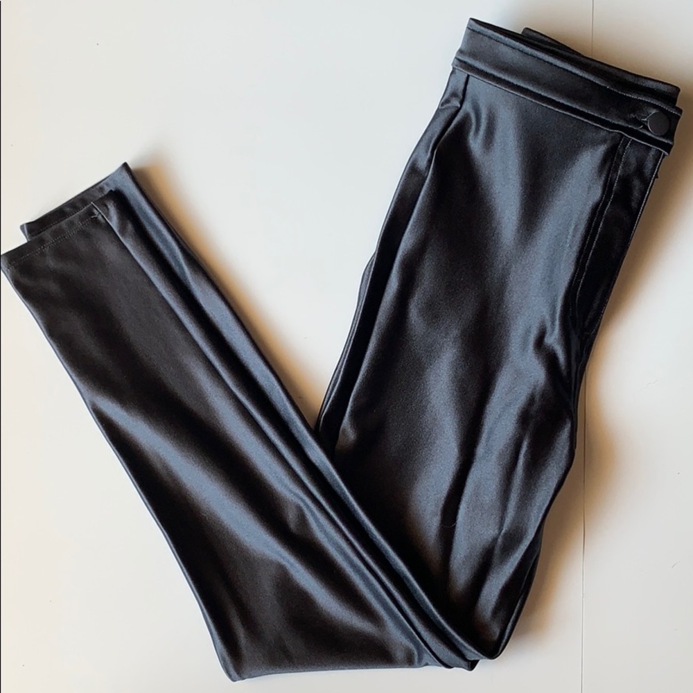 High waisted disco pants